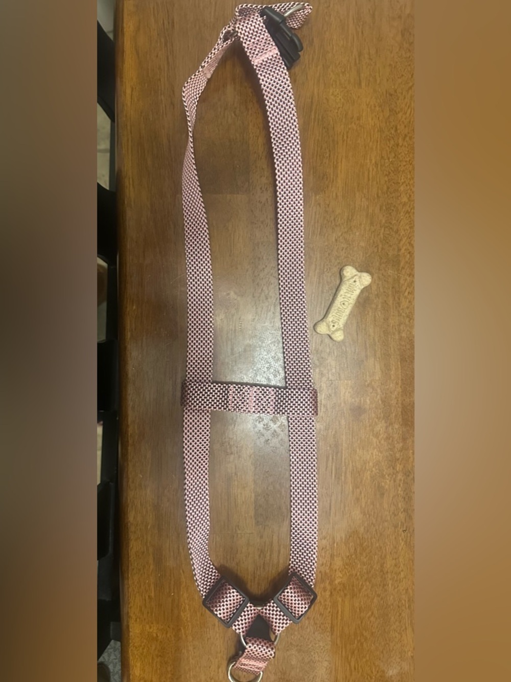 Pink Reflective Dog Harness
